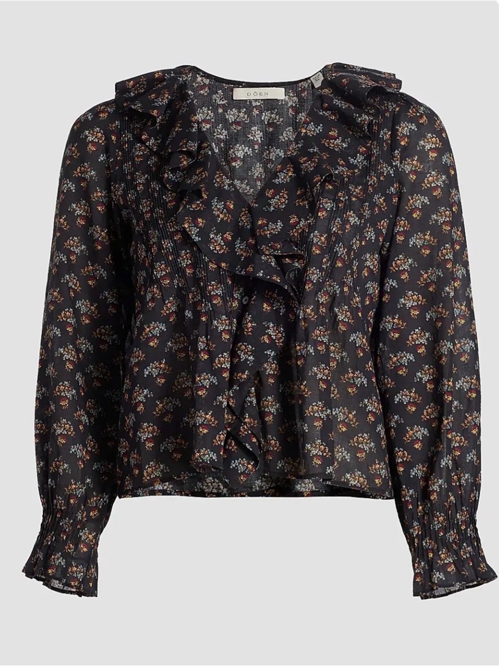 Doen Hardy Floral Cotton top